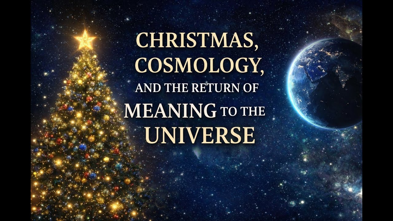 Christmas, Cosmology, and the Return of Meaning to the Universe. - YouTube
