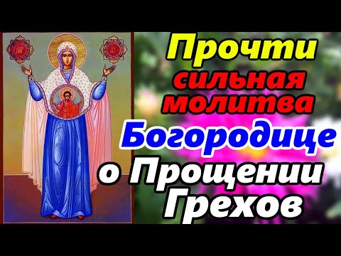 Сильная Молитва Богородице о ПРОЩЕНИИ ГРЕХОВ в праздник Мирожской Иконы Божией Матери