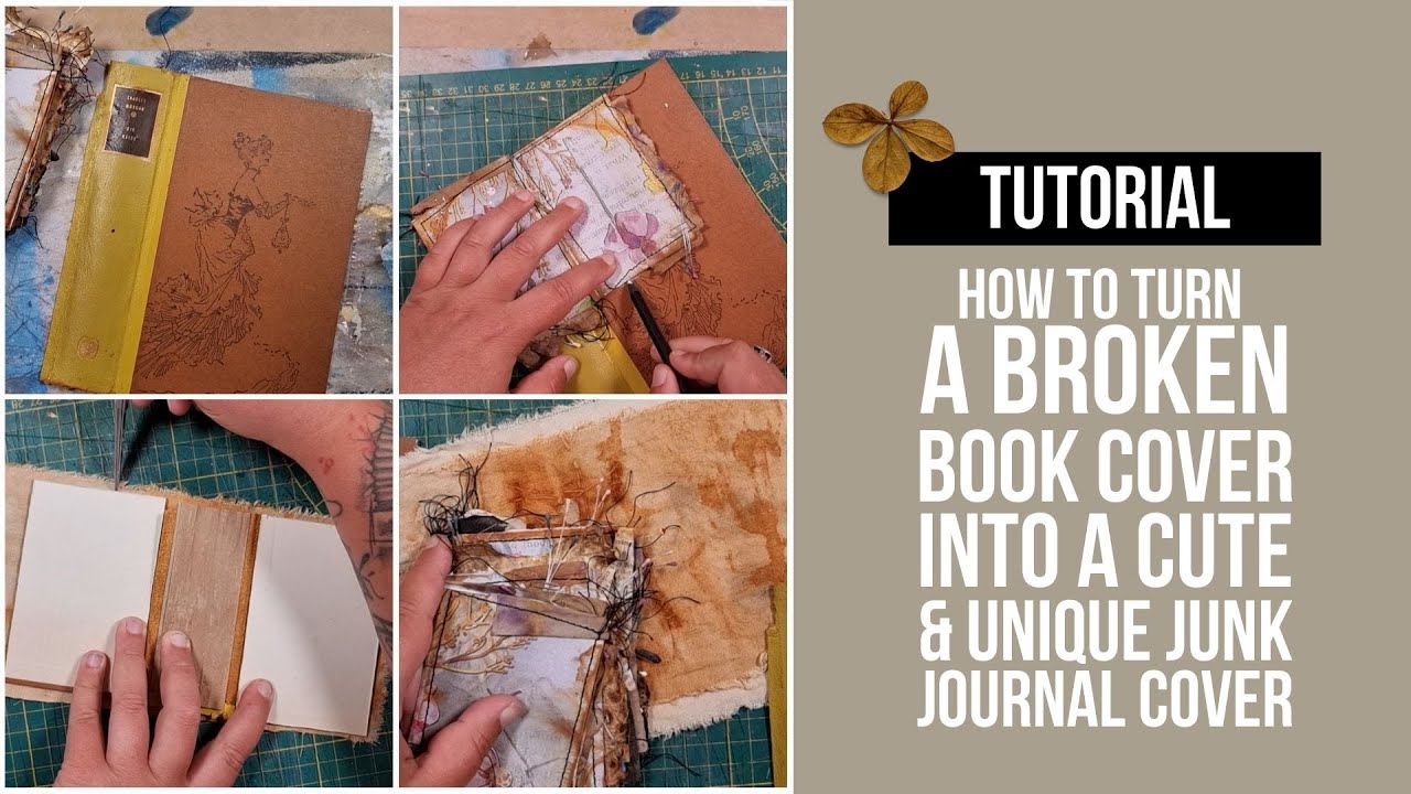 Mini Smash Book · How To Decorate An Altered Journal · Papercraft on Cut  Out + Keep