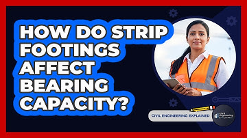 How Do Strip Footings Affect Bearing Capacity?