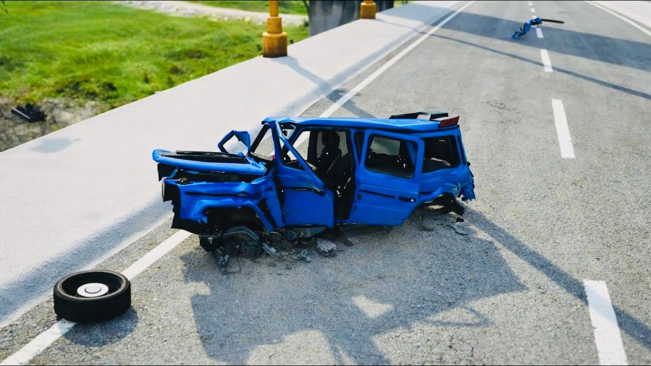 The Impossible BROKEN BRIDGE Challenge ! | Beamng.Drive 