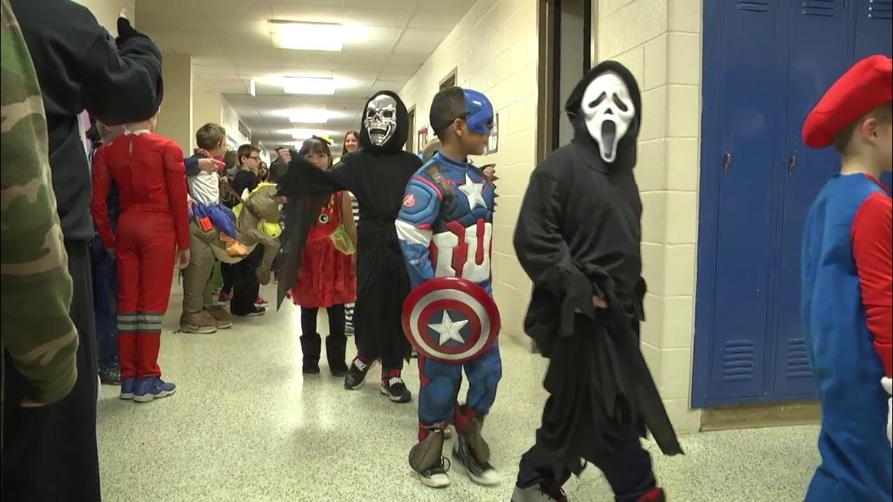 NES SCHOOL HALLOWEEN PARADE 103117 YouTube
