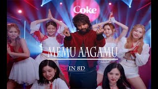 Memu Aagamu Ft. Allu Arjun, Armaan Malik, And Tri.be Coke Music Live 8D Song Vishwa Vines