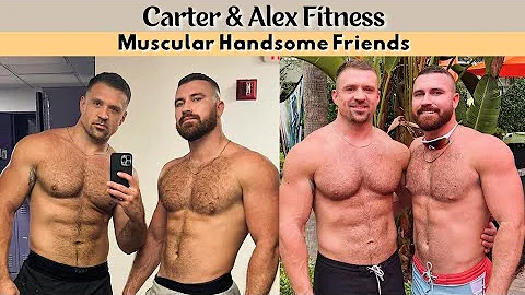 Carter & Alex - Muscular Handsome Friends Couple F...