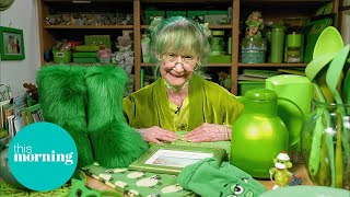 Meet the 83YearOld Who Has Devoted Her Whole Life to the Colour Green! | This Morning