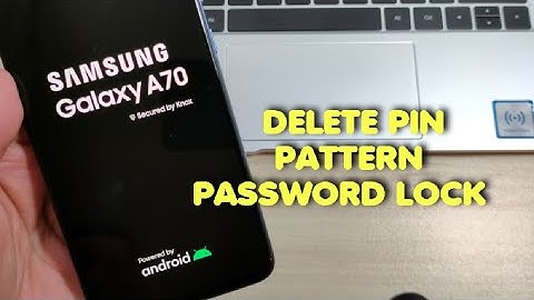 How to Hard reset Samsung A70 (SM-A705FN). Remove pin, pattern, password lock.