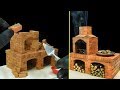 How to Build a Mini BBQ Grill from Real Bricks. BRICKLAYING