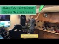 Make your own Drop Down Green Screen for your YouTube/Twitch Studio
