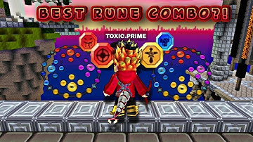 Best rune combo for average player | Bedwars | Blockman-Go |