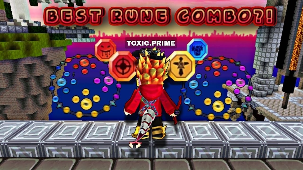 Лучшая комбинация рун для среднего игрока | Bedwars | Blockman-Go |