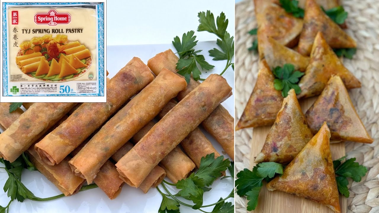 🌙 Ramadan | Recette simple de brick au poulet et légumes👌