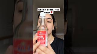 When in doubt.. rose water 🌹#rosewater #skincaretips #naturalskincare #toner #naturalremedies