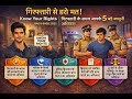 Know Your Rights: गिरफ्तारी के समय आपके 5 बड़े कानूनी अधिकार | BNS &amp; BNSS 2025 Updates