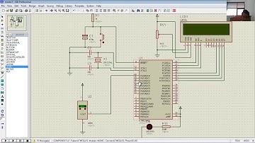 Atmega16 Proteus ADC