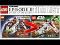 LEGO Star Wars Episode 2 Sets With My Brother... (LEGO Tier List)