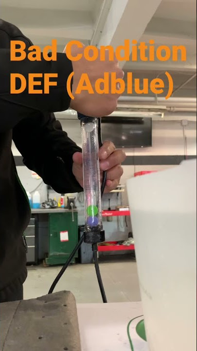 How to know Diesel Exhaust Fluid (Adblu) conditioner GOOD or BAD?