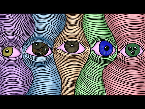 Art Therapy Drawing for Stress Relief | Emotional Healing Through Eyes & Lines | Relaxing Mindful