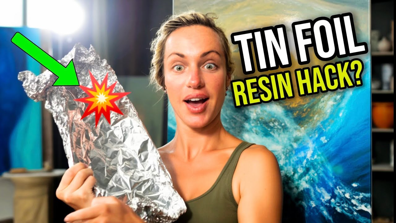 Этот трюк с фольгой навсегда меняет океаническую смолу 🌊