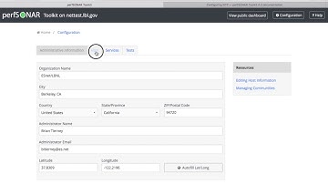 perfSONAR Configure NTP in Version 4.0