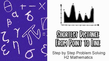 6  shortest distance from point to line