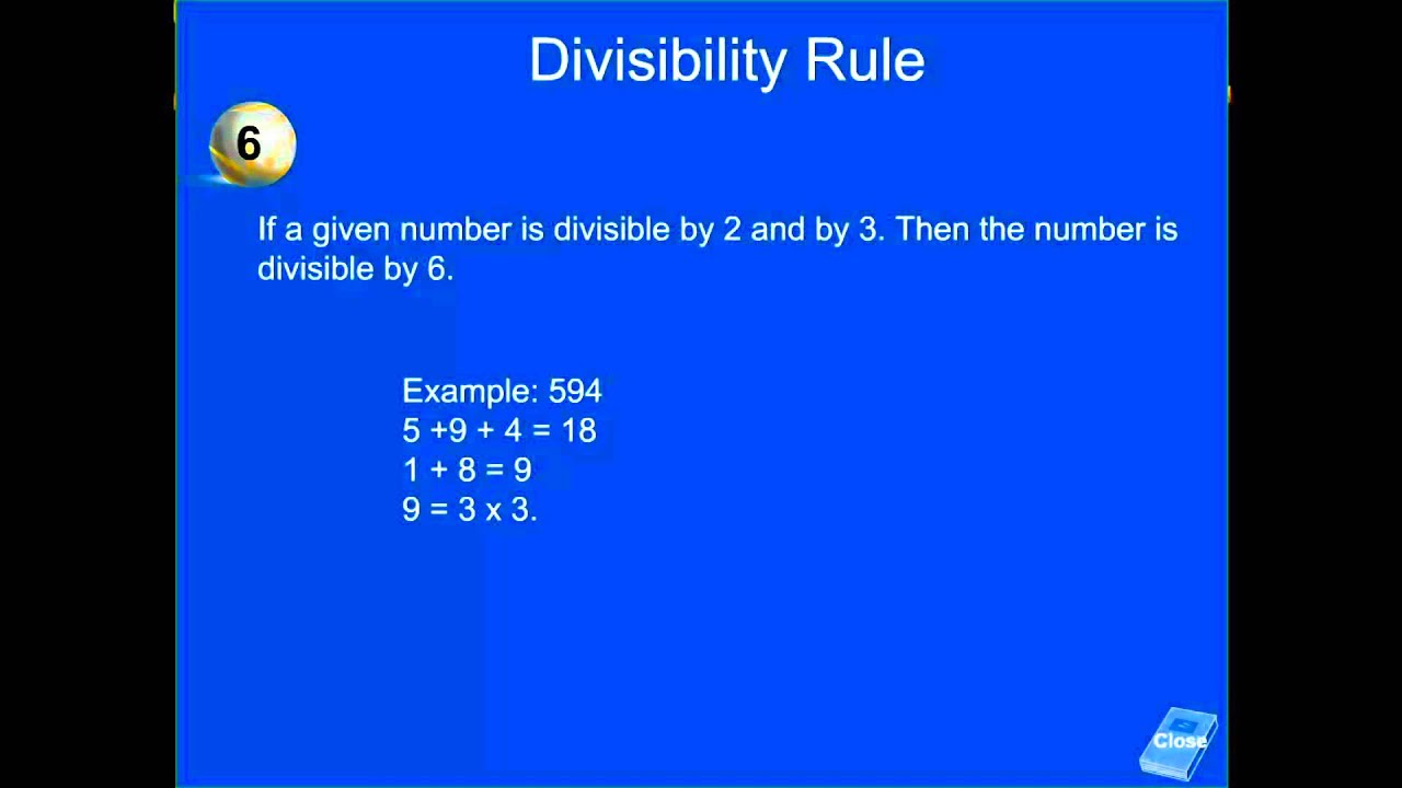 divisibility-rule-for-6-slideshare