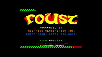 MiSTer (FPGA) ZX Spectrum:  Roust (Joust Clone)