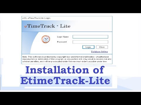 (HD)Installation of eSSL eTimeTrack-Lite in Hindi,9555115966 Please Like subscribe, 9310636613