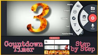 HOW TO CREATE COUNTDOWN TIMER/ VIA KINEMASTER/ INTRO VIDEO