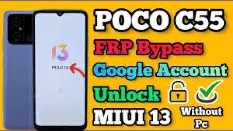 Poco C55 FRP Bypass | 100% Work 2023 (Without Computer) Android 14