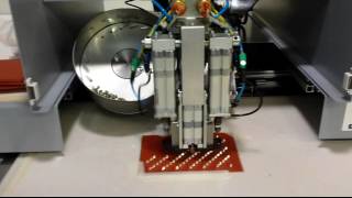 Sagitta Mr25 Cn A 2H Cnc Machine To Apply Plastic Abs Studs Fixed With Nail