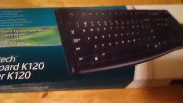 Logitech Keyboard K120 Unboxing