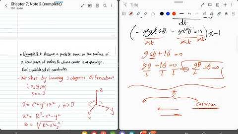 Classical Dynamics || Chapter 7 || Lagrangian & Hamiltonian Dynamics || Lecture 3