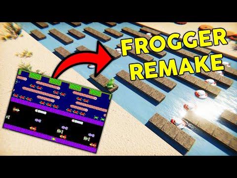 I Made Frogger but with Photorealistic Graphics!