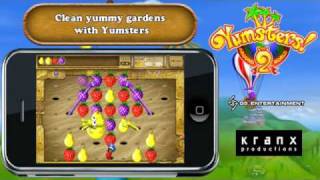 Yumsters 2 fruity, musical puzzle game on iPhone and iPod Touch screenshot 5