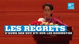 Les regrets d'Aung San Suu Kyi sur les Rohingyas