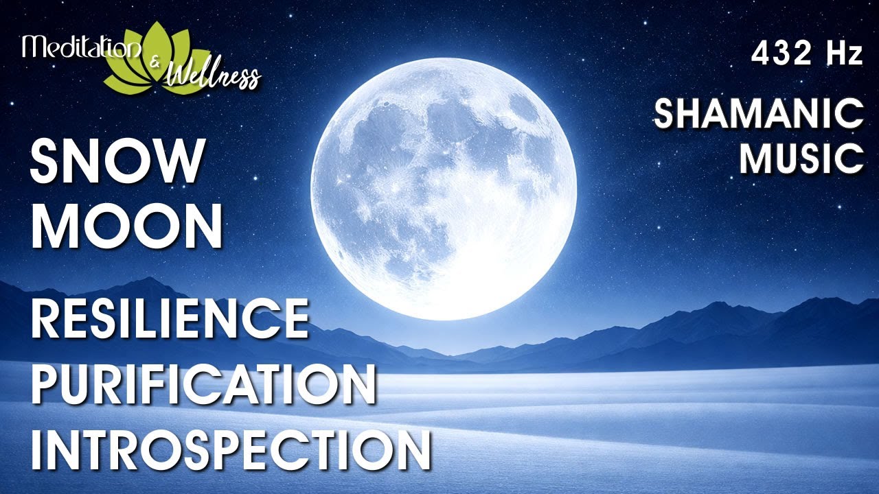Snow Moon | Purification, Introspection & Inner Resilience | Shamanic Music 432 Hz