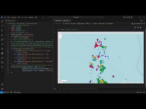 GeoJSON Field Outlines in Folium Maps