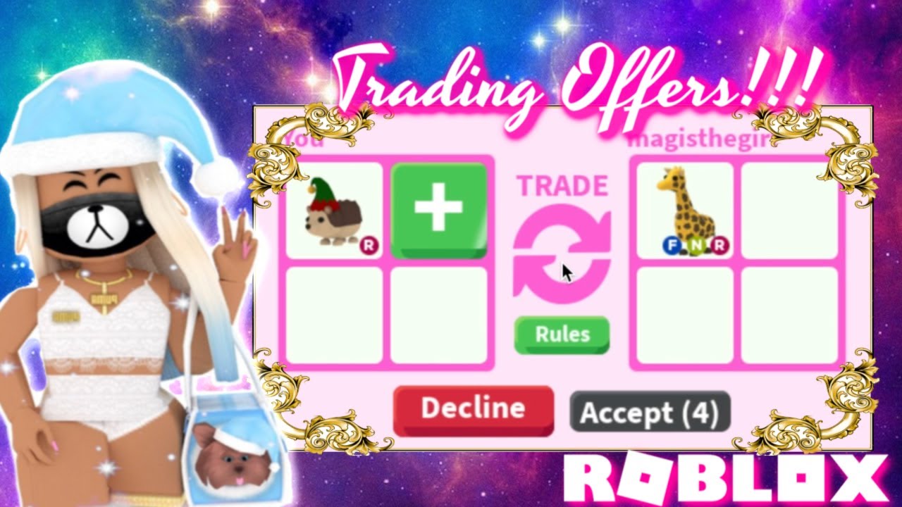 What People Trade For Elf Hedgehog Roblox Adopt Me - what people trade for neon santa dog roblox adopt me