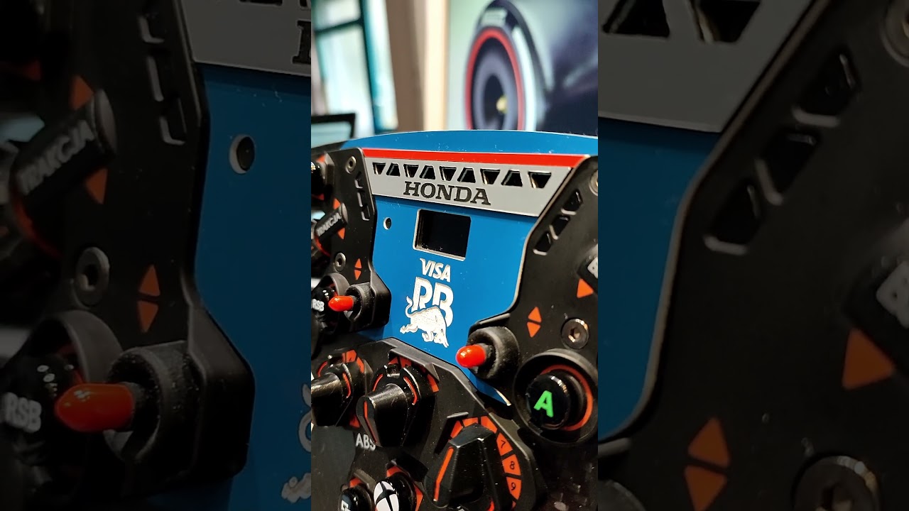 Visa Racing Bull - sticker for Fanatec Formula V2