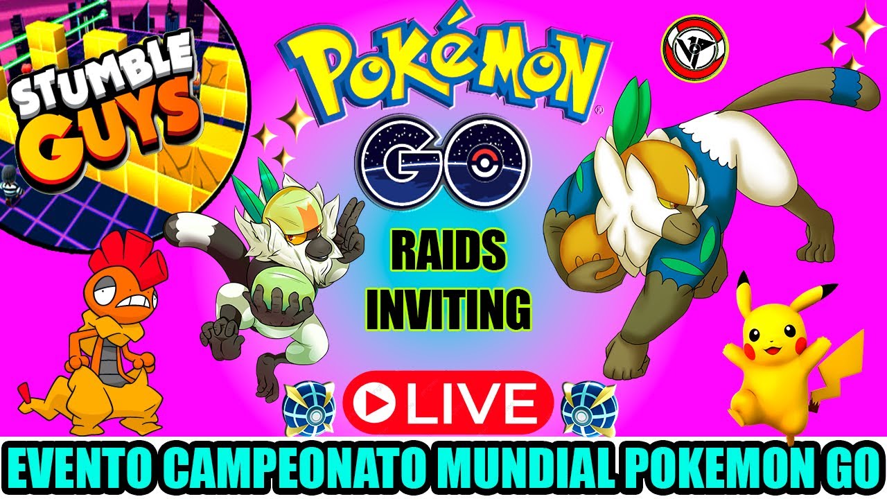 Pokémon GO realiza evento em comemoração ao Campeonato Mundial, pokémon