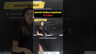 Atomic Radius Explained in 2 Mins | NEET 2026 | Anushka Mam