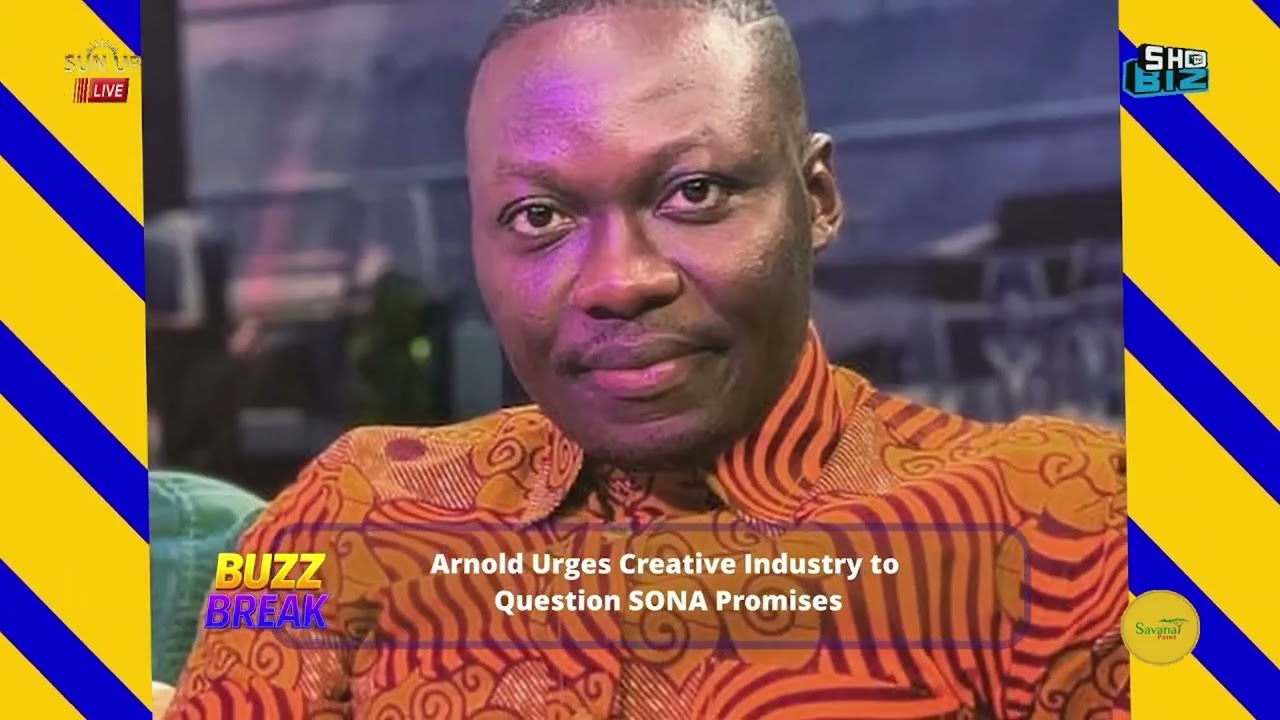 Arnold Urges Creative Industry to Question SONA Promises