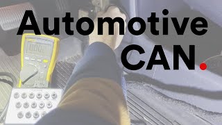 Automotive CAN, Sending & Receiving Data