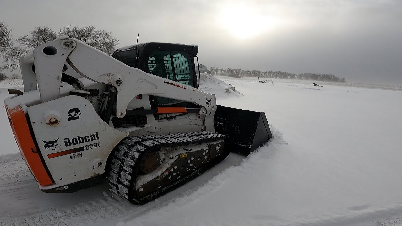 Bobcat Skid Steer BREAKDOWN in Sub Zero Temps