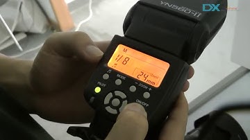 Yongnuo YN560-II professional 2.0" LCD Universal Flash Speedlite Speedlight (4 x AA) - DX