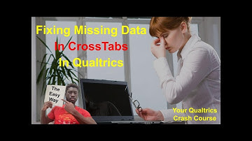 My data in my Qualtrics Crosstabs is missing. How do I get it back? Part 1