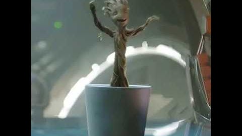 Amazing dance Baby Groot