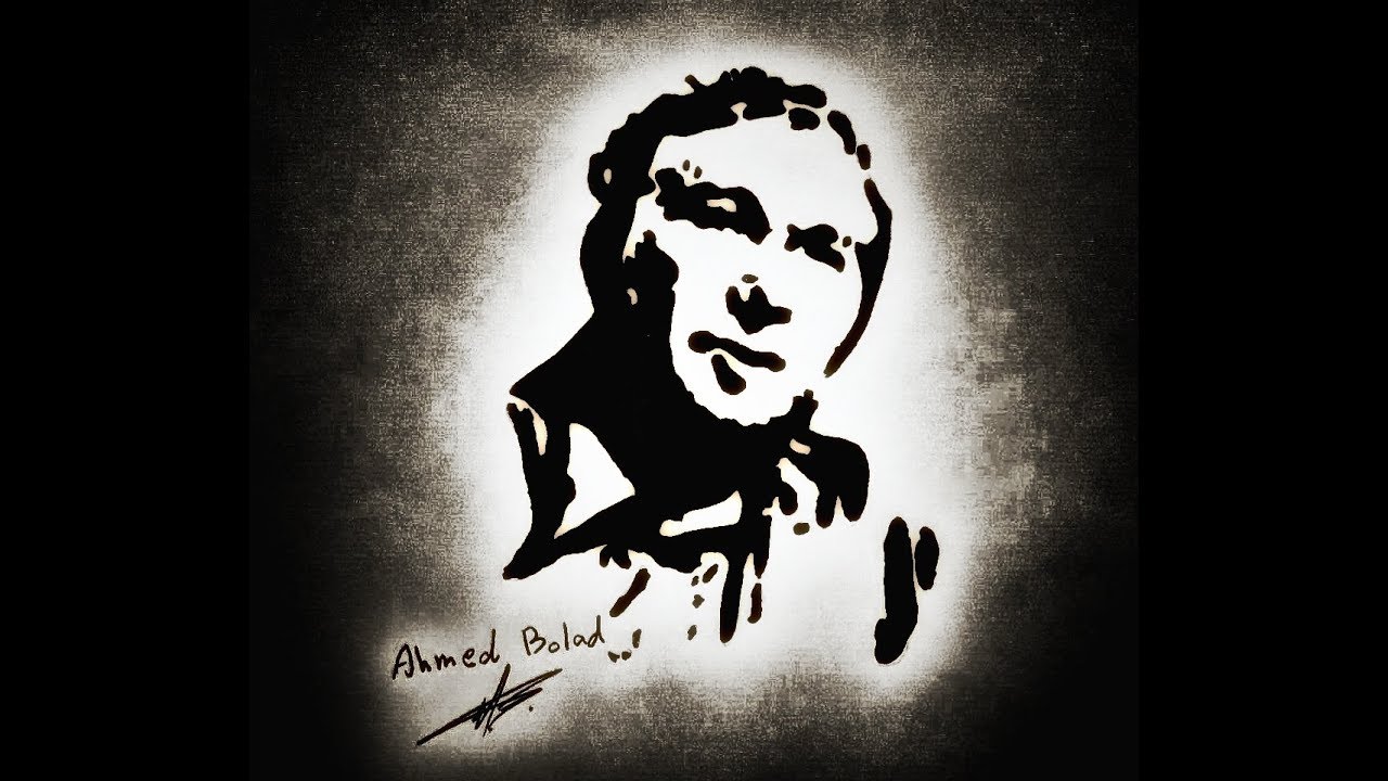 رسم نزار قباني نزاريات قلم حبر Ahmed Bolad Youtube