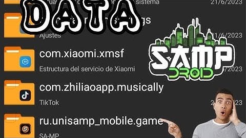 TUTORIAL DE COMO PONER UNA DATA PASO A PASO DE #sampdroid