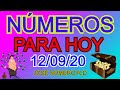 NÚMEROS FUERTES PARA HOY 12 DE SEPTIEMBRE DE 2020 / JOSÉ NÚMERO RD